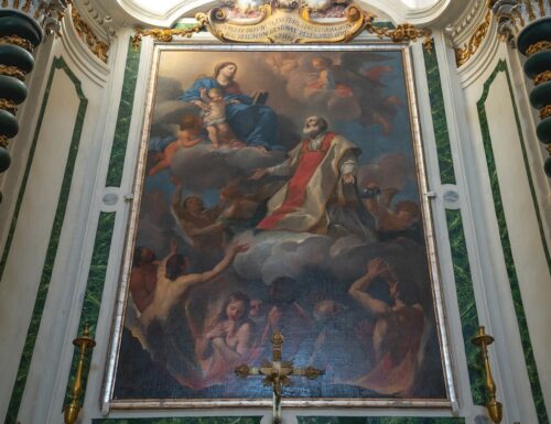 San Filippo Neri intercede per le anime del Purgatorio