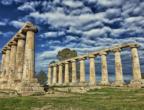 Il tempio di Hera, i resti delle Tavole Palatine