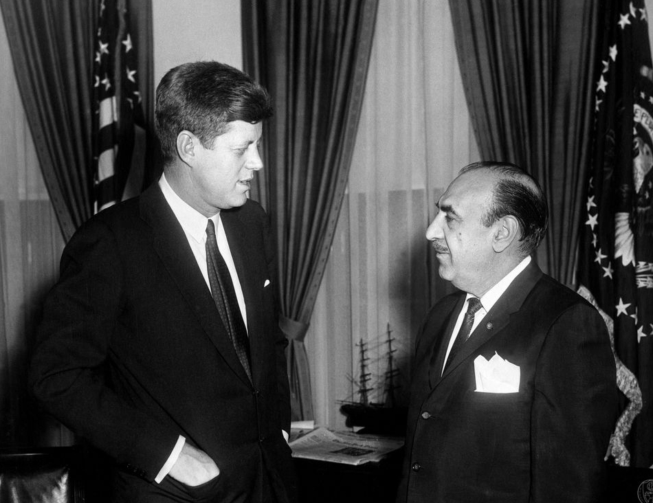 Antonio Cilibrizzi con John Fitzgerald Kennedy