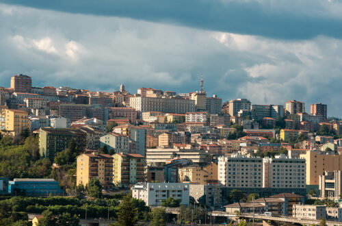 Potenza, the vertical city