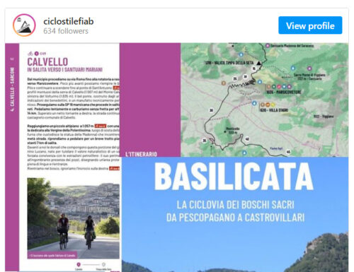 Tra le tappe del Giro in Basilicata, sui percorsi de "La Ciclovia dei boschi sacri"