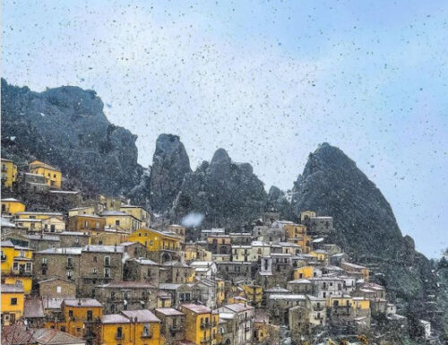 Basilicata sotto la neve, magia bianca