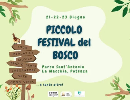 Potenza e natura, il Piccolo festival del bosco per grandi e piccini