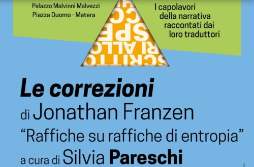 “Scrittori allo specchio”, a Matera Silvia Pareschi racconta Le correzioni di Jonathan Franzen