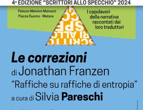 “Scrittori allo specchio”, a Matera Silvia Pareschi racconta Le correzioni di Jonathan Franzen