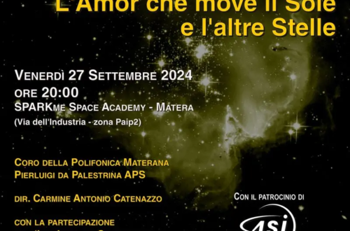 L’Amor che move il Sole e l’altre Stelle, concerto alla SPARKme Space Academy di Matera