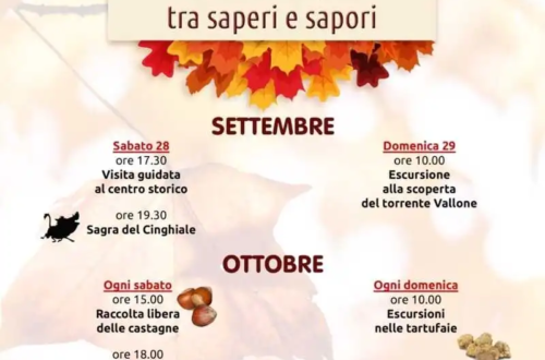 I fine settimana d’autunno a Carbone