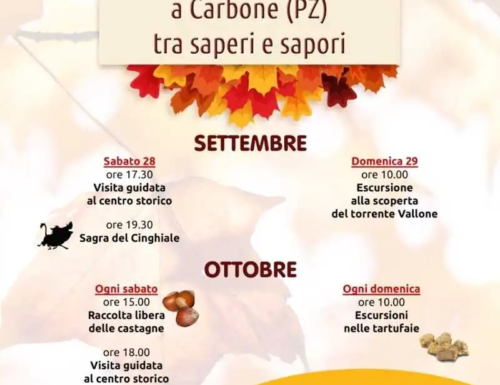 I fine settimana d’autunno a Carbone