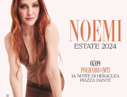 Noemi in concerto a Policoro