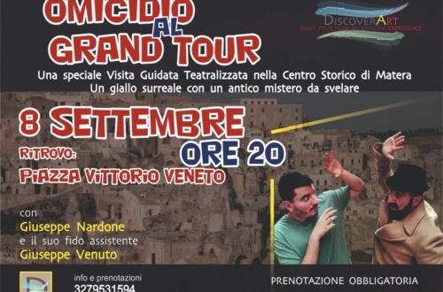 Omicidio al Grand Tour a Matera