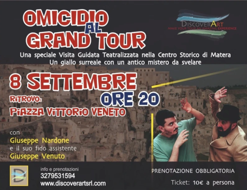 Omicidio al Grand Tour a Matera