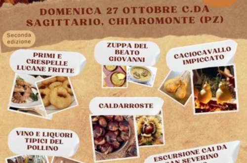 Alle castagne di Sagittario a Chiaromonte