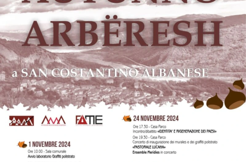 Autunno arbёreshe a San Costantino Albanese