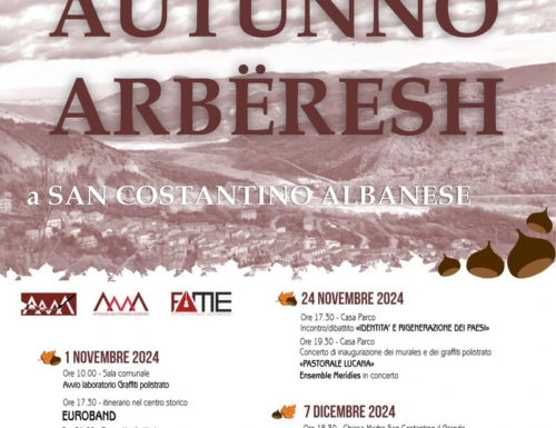 Autunno arbёreshe a San Costantino Albanese