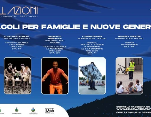 Costellazioni, teatro per famiglie a Potenza