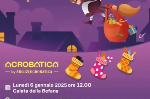 Babbo Natale e la Befana a Potenza sono “acrobatici”